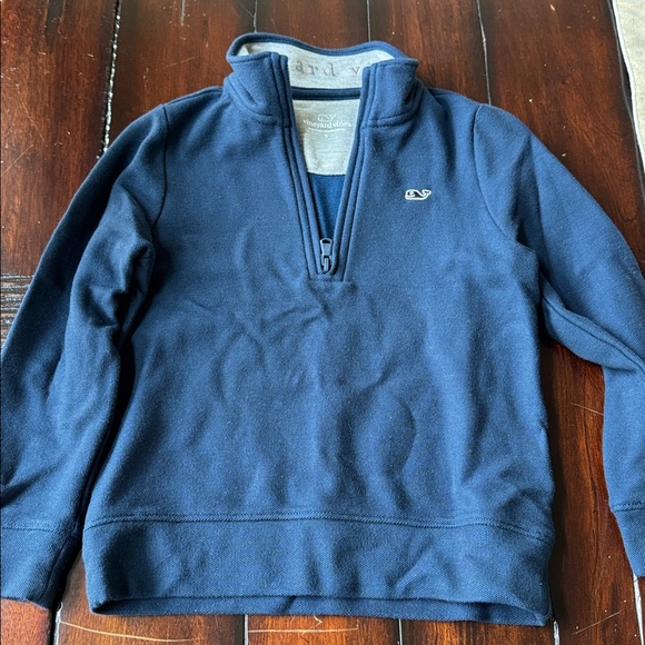 Other - Vineyard Vines Boys Navy Quarter-Zip Pullover